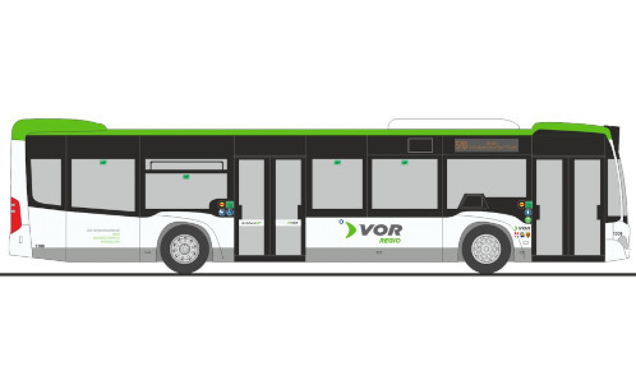 Mercedes Citaro 1/87 Rietze VOR - Dr.Richard (AT) 2012 modelauto