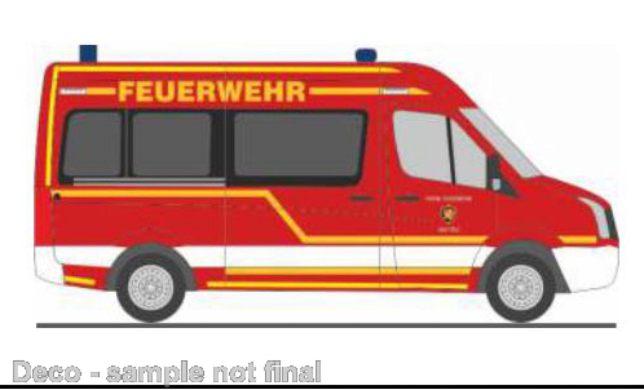 Volkswagen Crafter 1/87 Rietze brandweer Bad T&ouml;lz modelauto