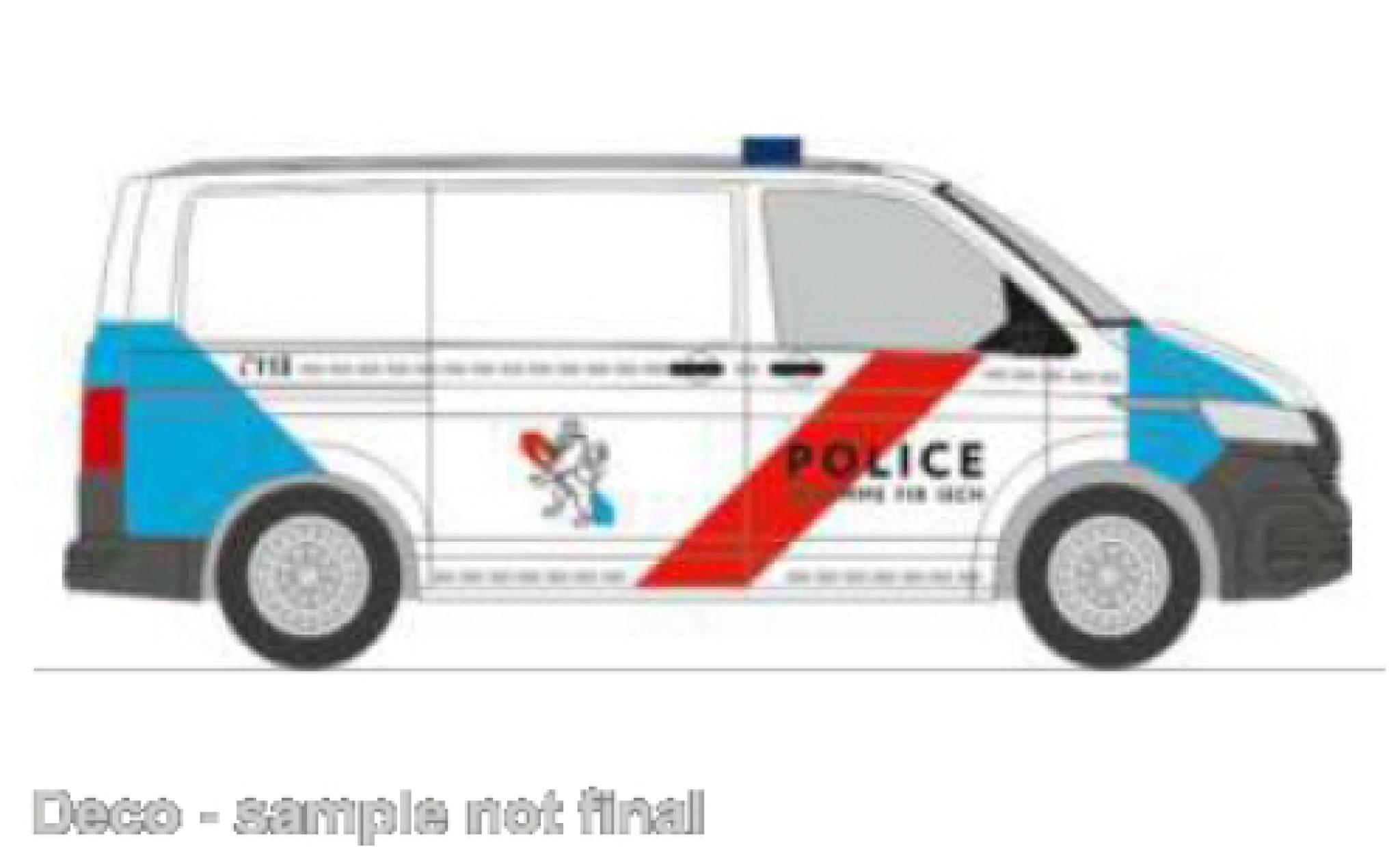 Volkswagen T6 1/87 Rietze .1 Politie (LU) modelauto