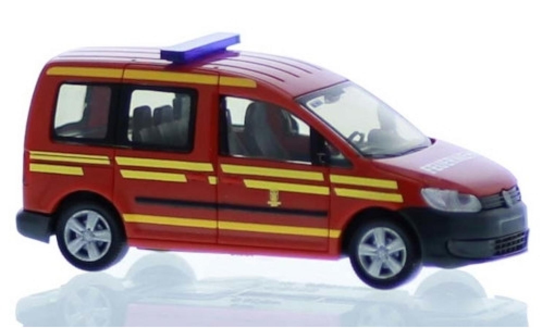 Volkswagen Caddy 1/87 Rietze Brandweer M&uuml;nchen 2011 modelauto