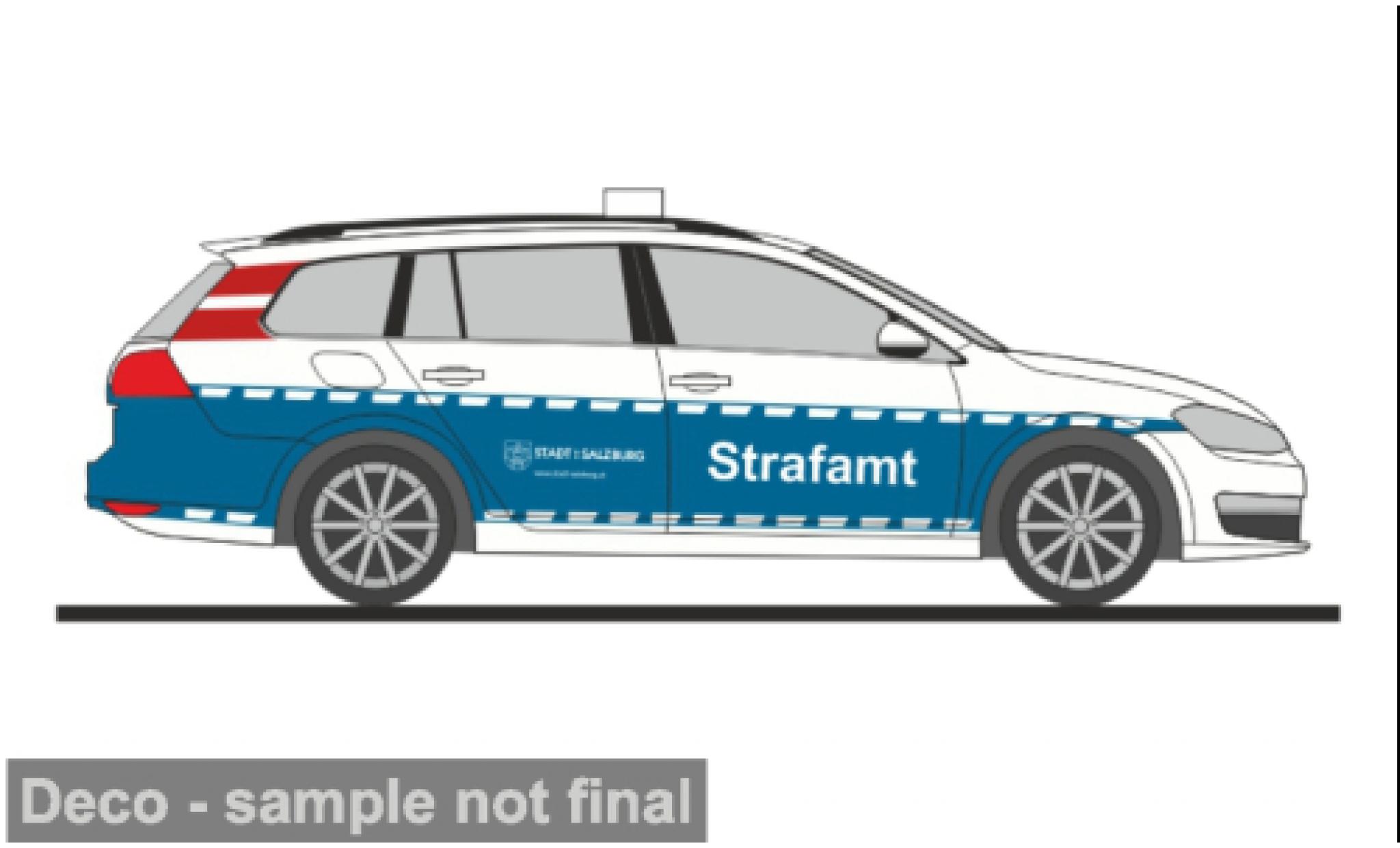 Volkswagen Golf 1/87 Rietze 7 Variant Strafamt Salzburg (A) 1:87 modelauto