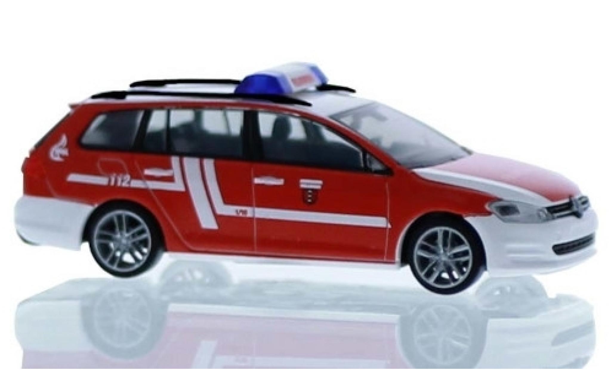 Volkswagen Golf 1/87 Rietze VII Variant Brandweer Fellbach modelauto