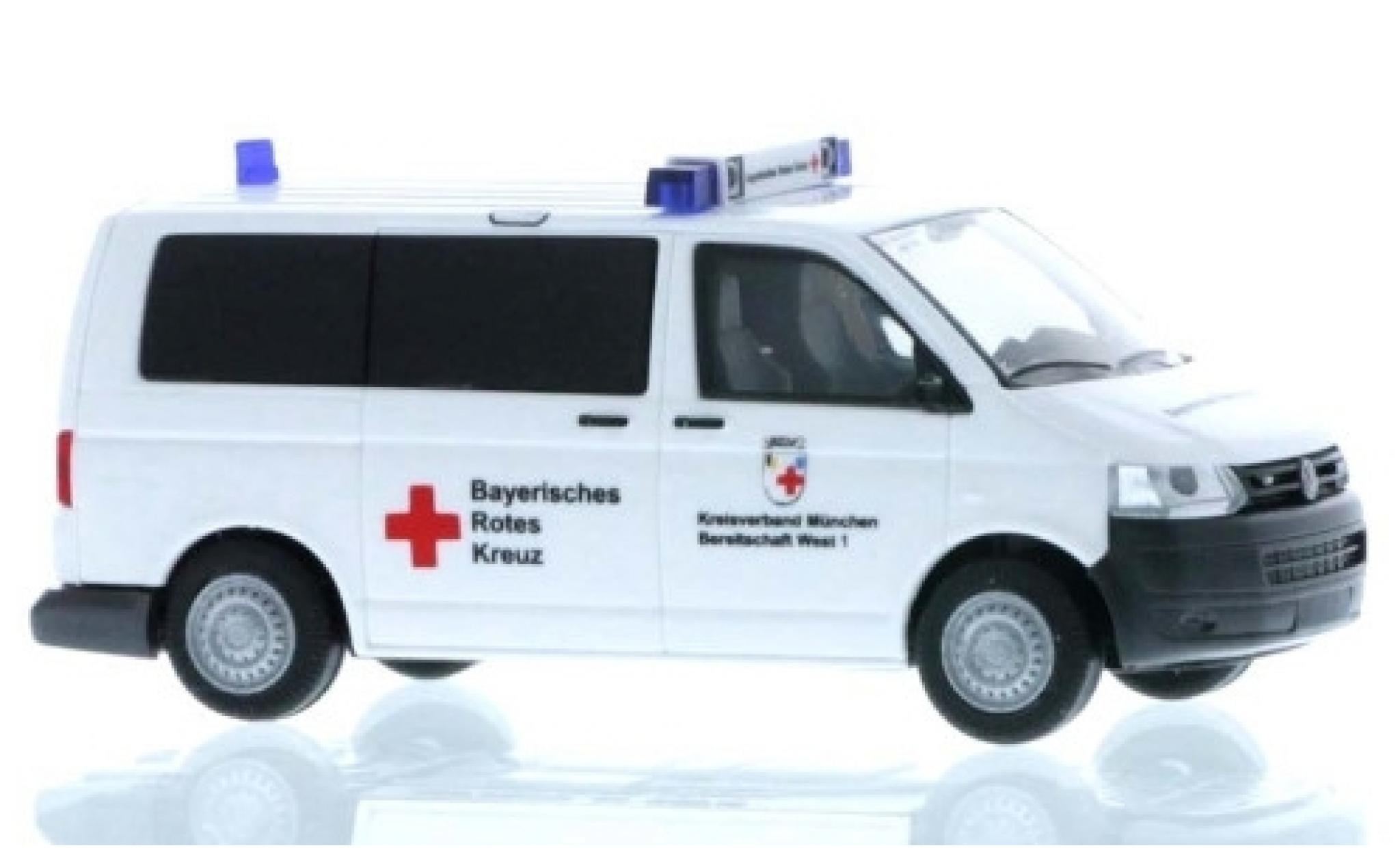 Volkswagen T5 1/87 Rietze BRK M&uuml;nchen West 2010 modelauto