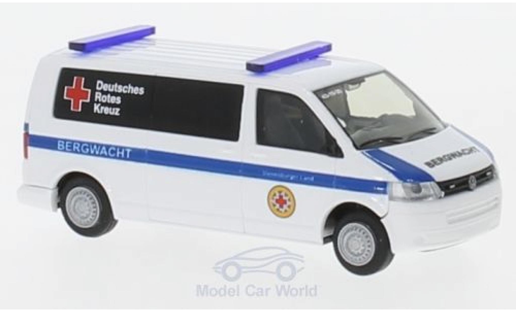 Volkswagen T5 1/87 Rietze Bus Bergwacht Vienenburger Land - Goslar 2010 modelauto