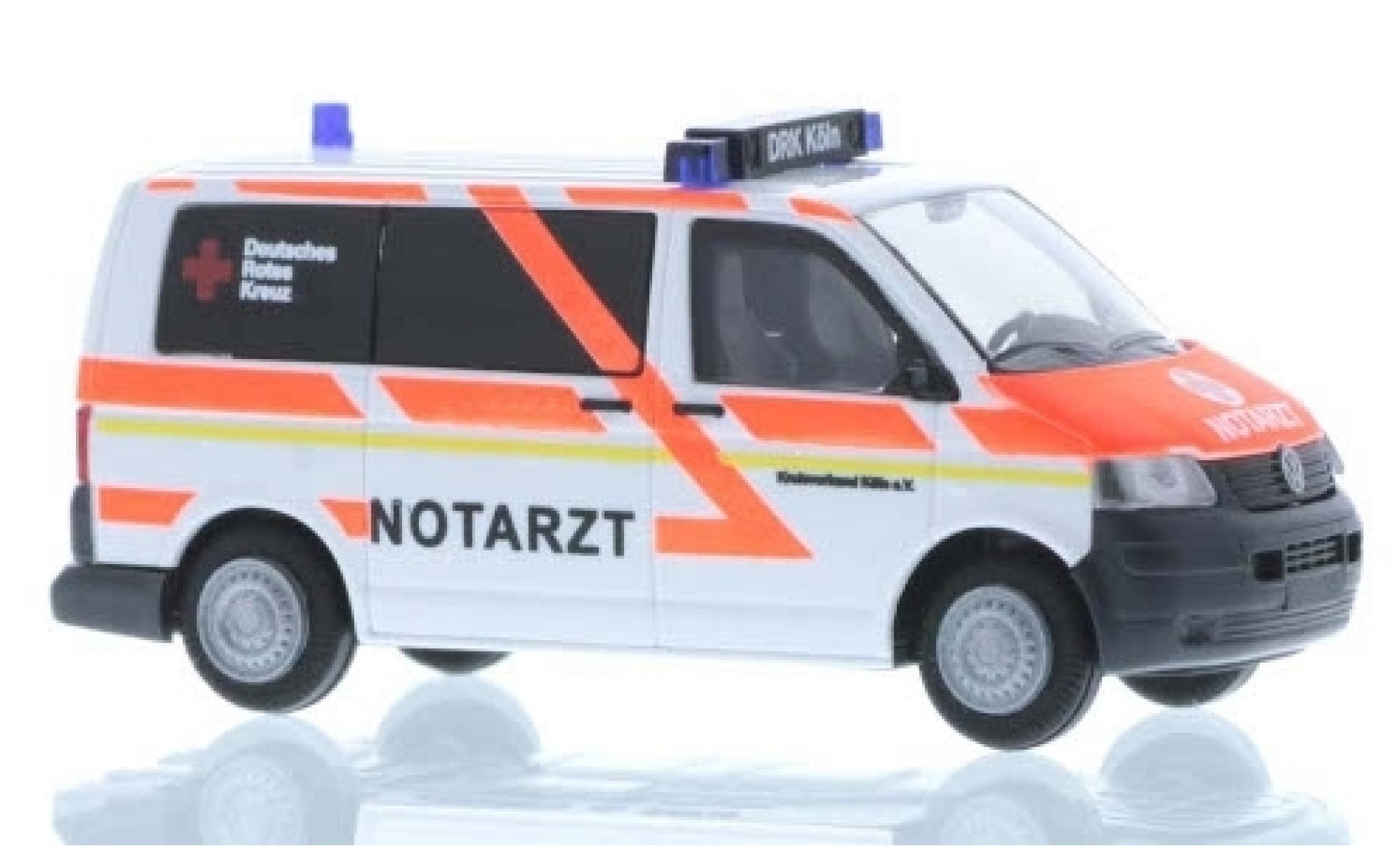 Volkswagen T5 1/87 Rietze DRK K&ouml;ln m&eacute;decin d modelauto
