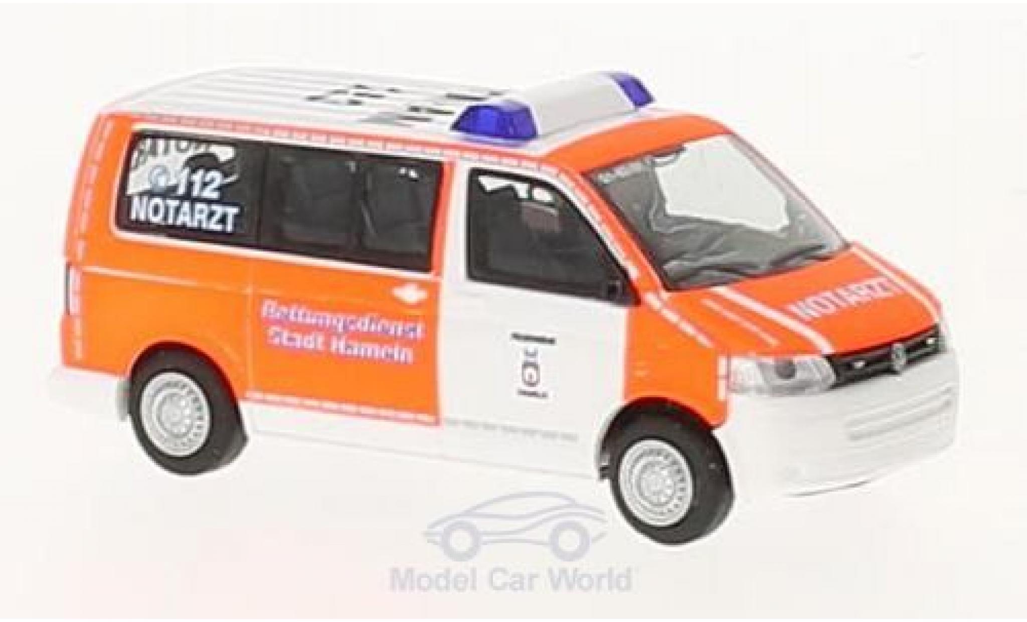 Volkswagen T5 1/87 Rietze Brandweer Hameln 2010 modelauto