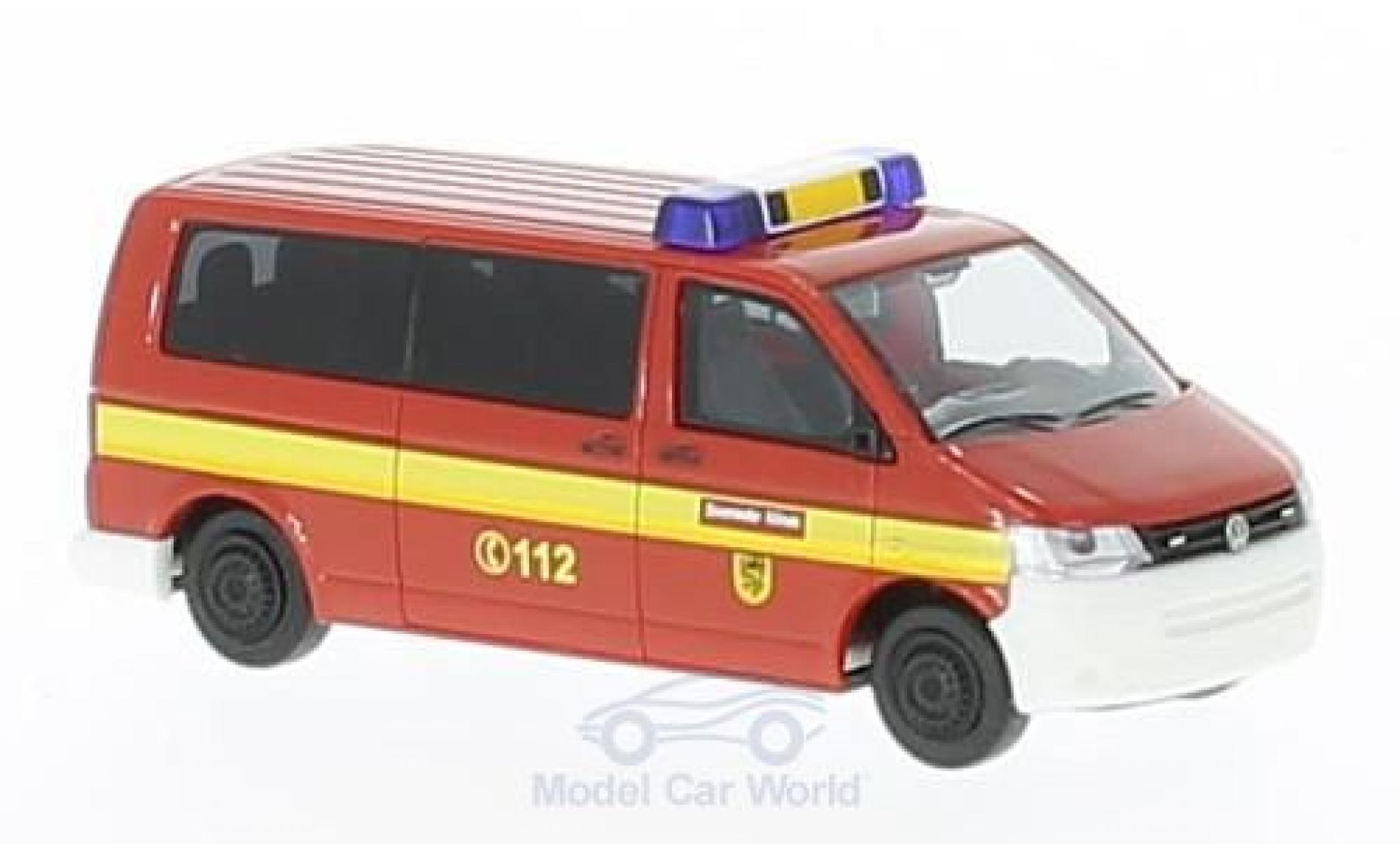 Volkswagen T5 1/87 Rietze GP Brandweer L&uuml;nen modelauto