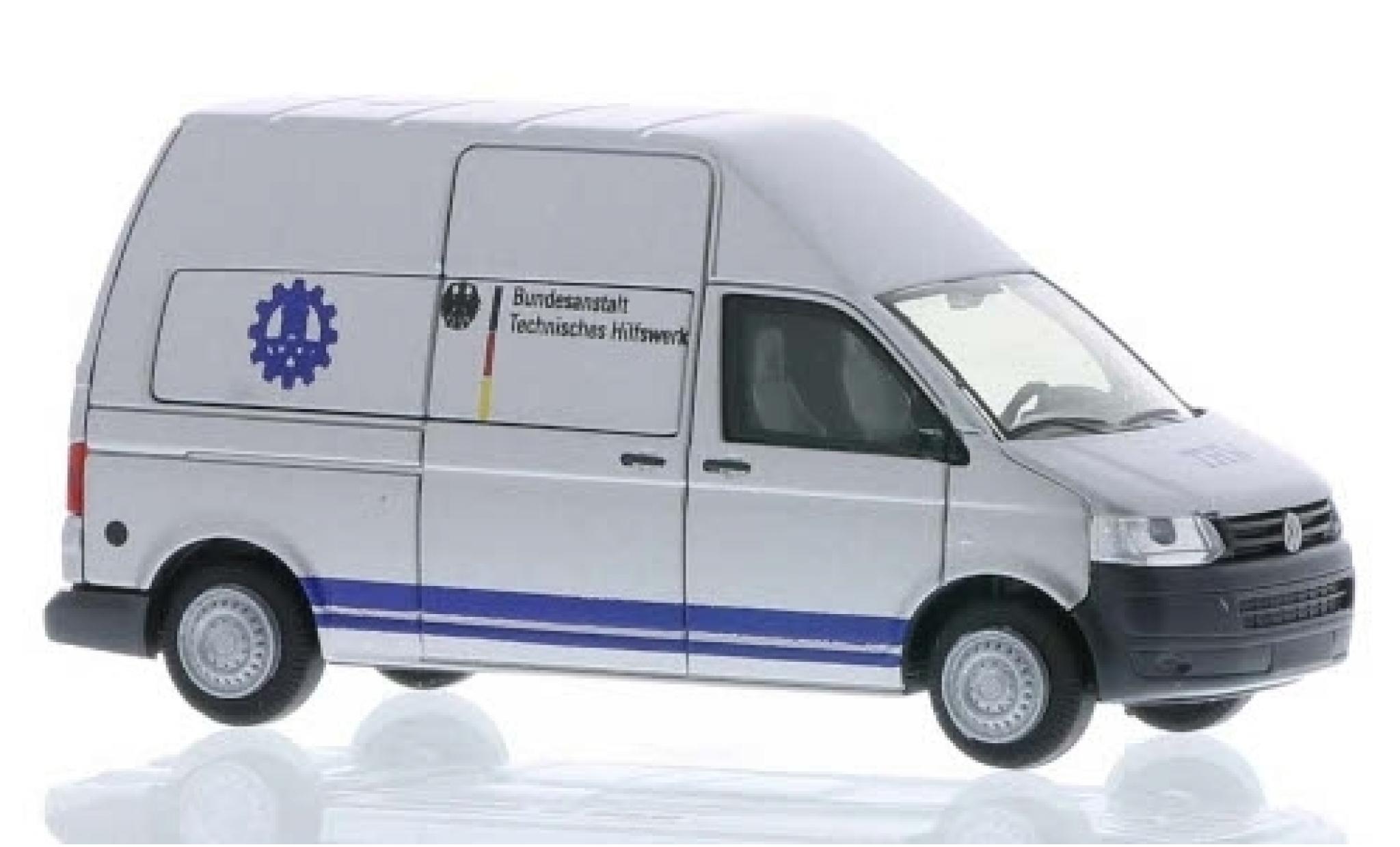 Volkswagen T5 1/87 Rietze Kasten HD THW Berlin modelauto