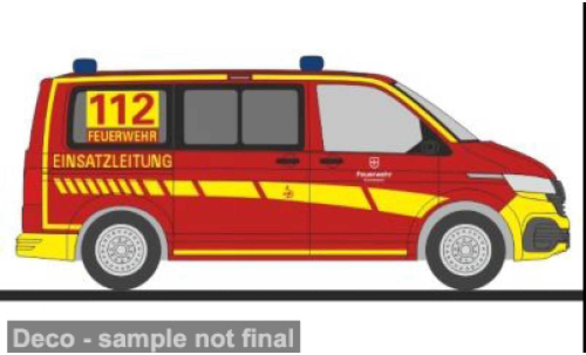 Volkswagen T6 1/87 Rietze .1 FW Konstanz 1:87 modelauto