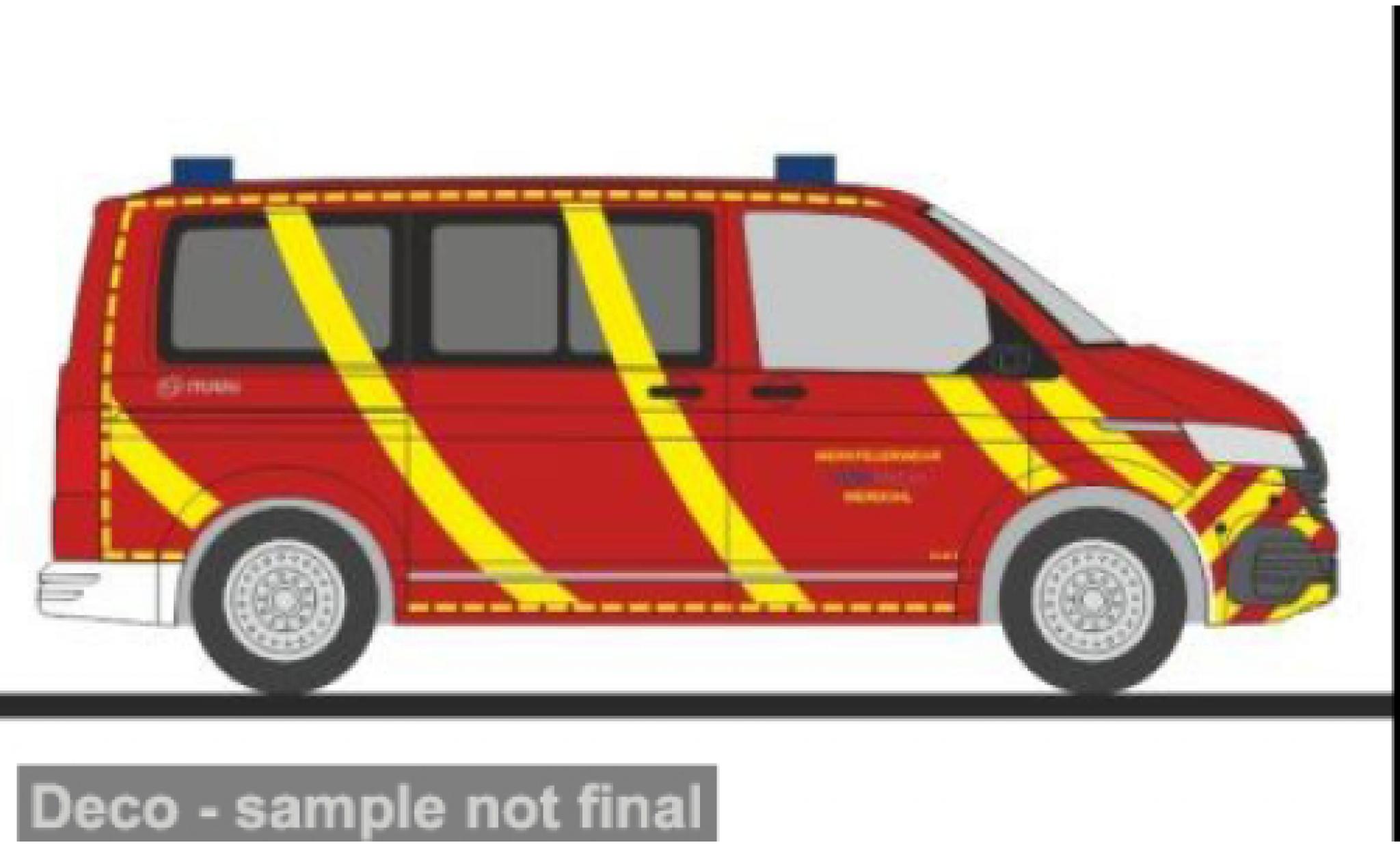Volkswagen T6 1/87 Rietze .1 Werkfeuerwehr VDM Metals Werdohl 1:87 modelauto