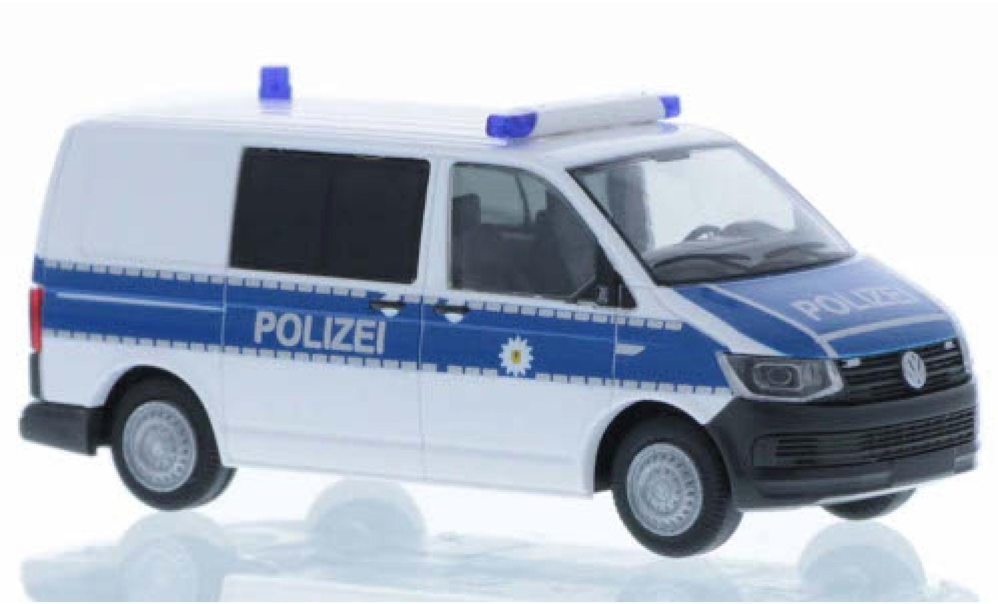 Volkswagen T6 1/87 Rietze Bundespolizei court- empattement modelauto