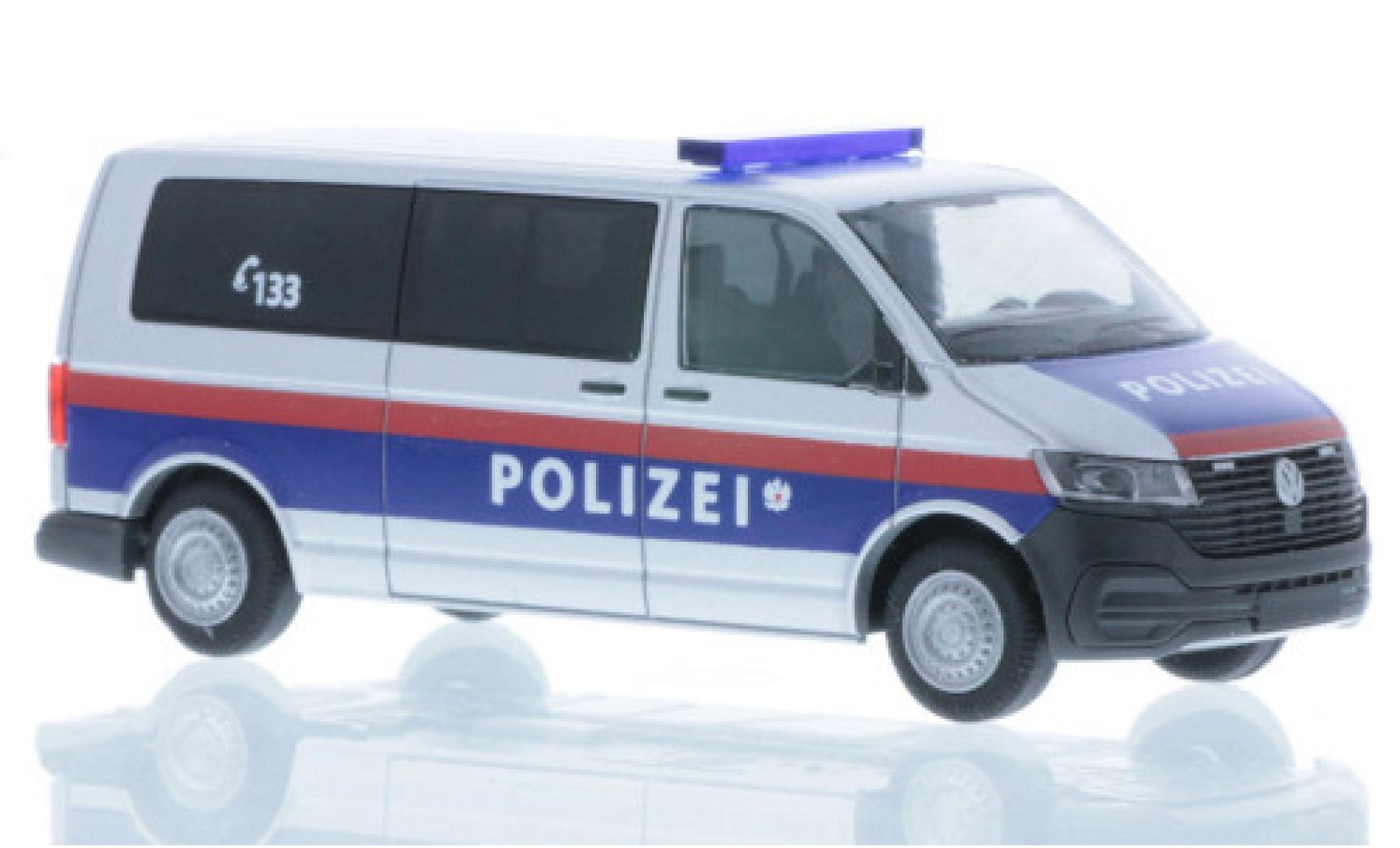 Volkswagen T6 1/87 Rietze Bus Politie (AT) modelauto