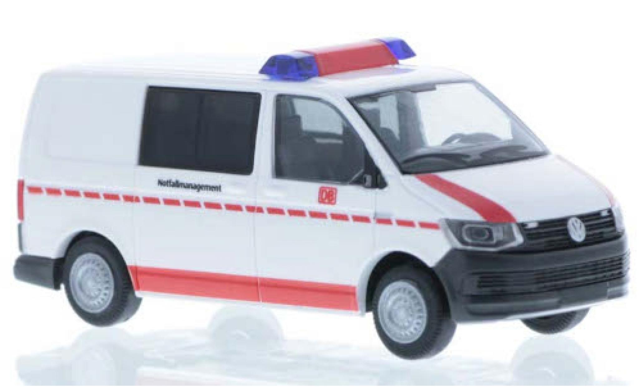 Volkswagen T6 1/87 Rietze DB Notfallmanagment court- empattement modelauto