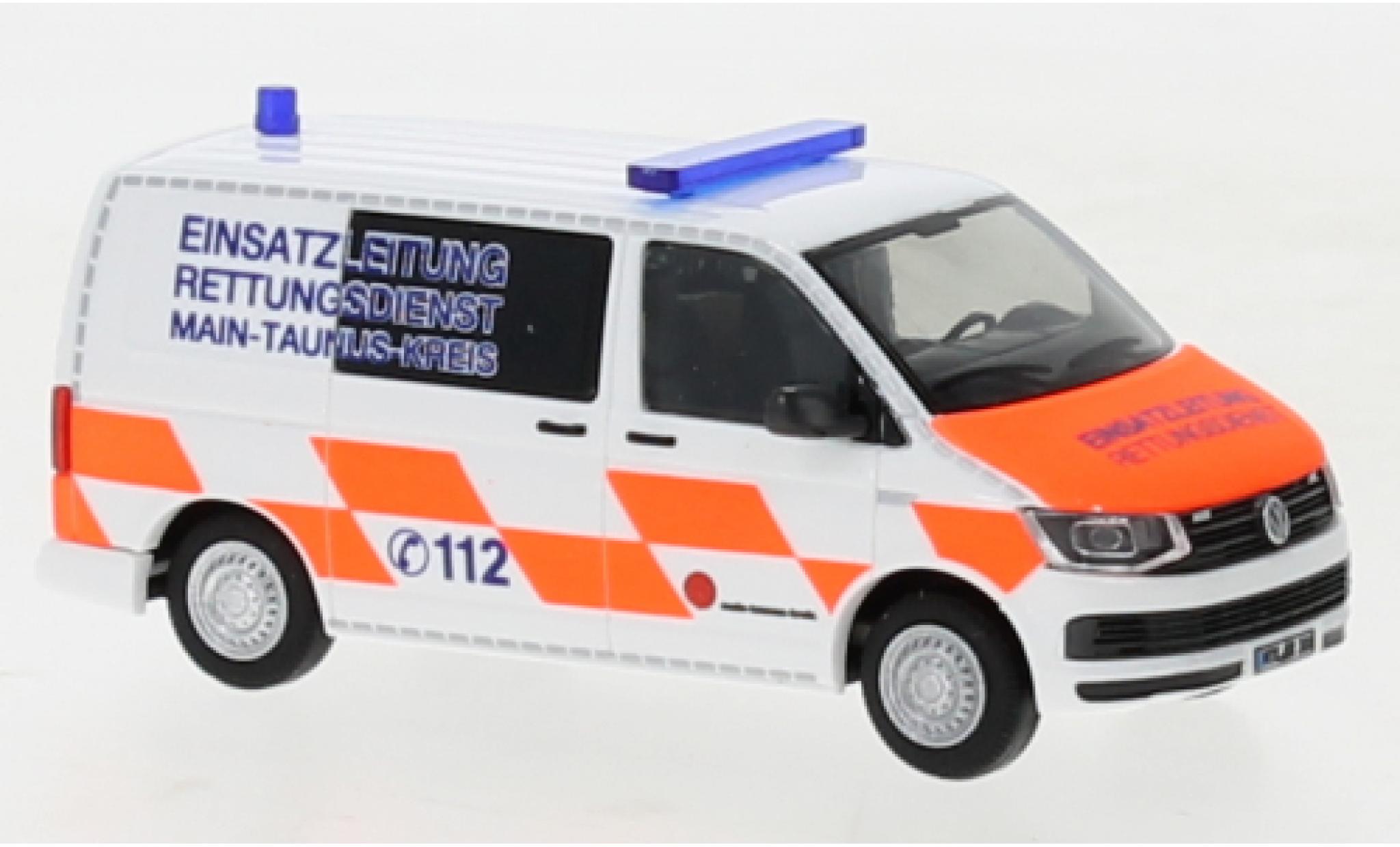 Volkswagen T6 1/87 Rietze Einsatzleitung Rettungsdienst MTK 1:87 modelauto