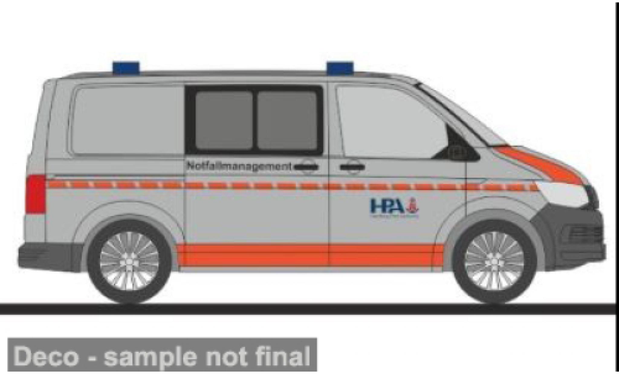 Volkswagen T6 1/87 Rietze Notfallmanagement HPA 1:87 modelauto