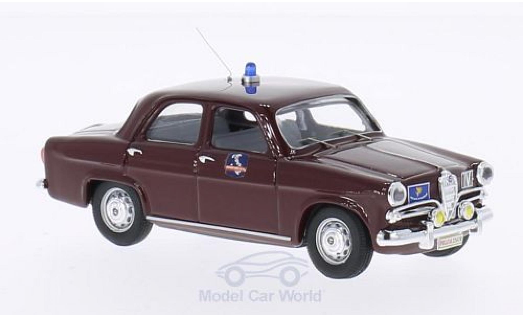 Alfa Romeo Giulietta 1/43 Rio Polizia Autostradale50th Anniversary Autostrada del sole 1964 - 2014 modelauto