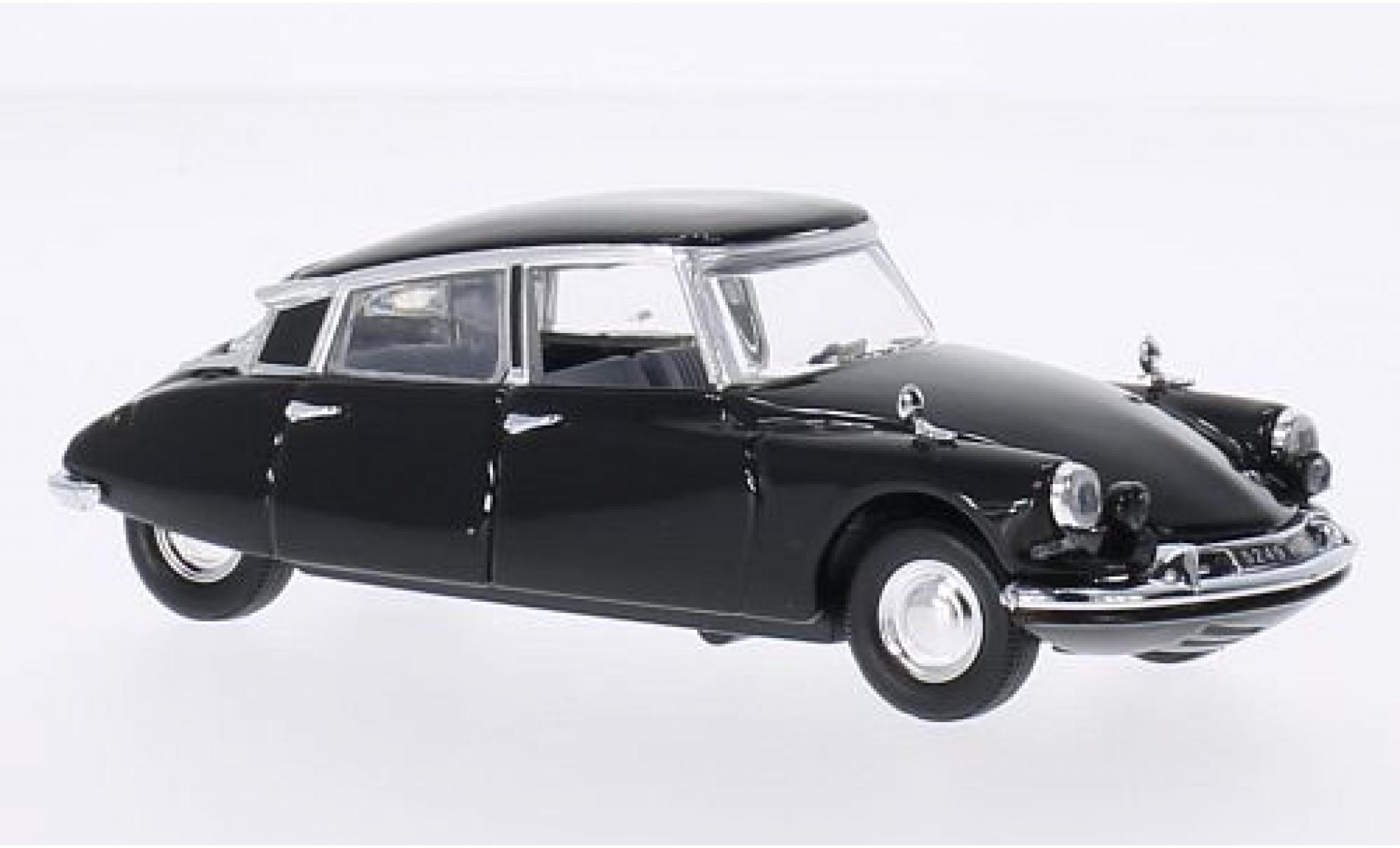 Citroen DS 1/43 Rio 19 zwart 1962 Attentat sur Charles De Gaulle avec Schussspuren modelauto