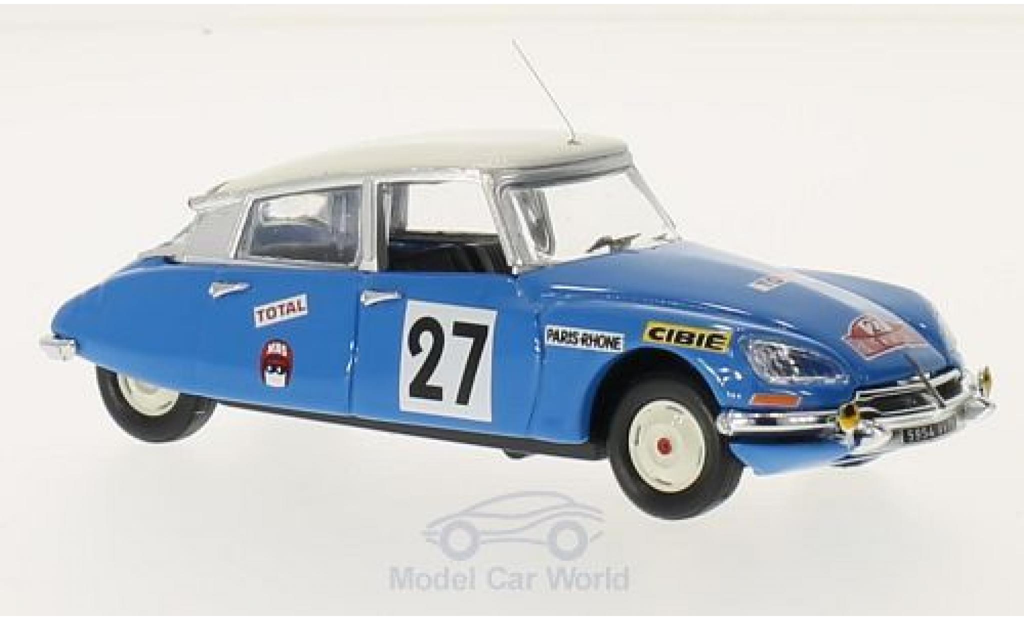 Citroen DS 21 1/43 Rio 21 No.27 Rallye Monte-Carlo 1970 N.Pouderoux/R.Vincent modelauto