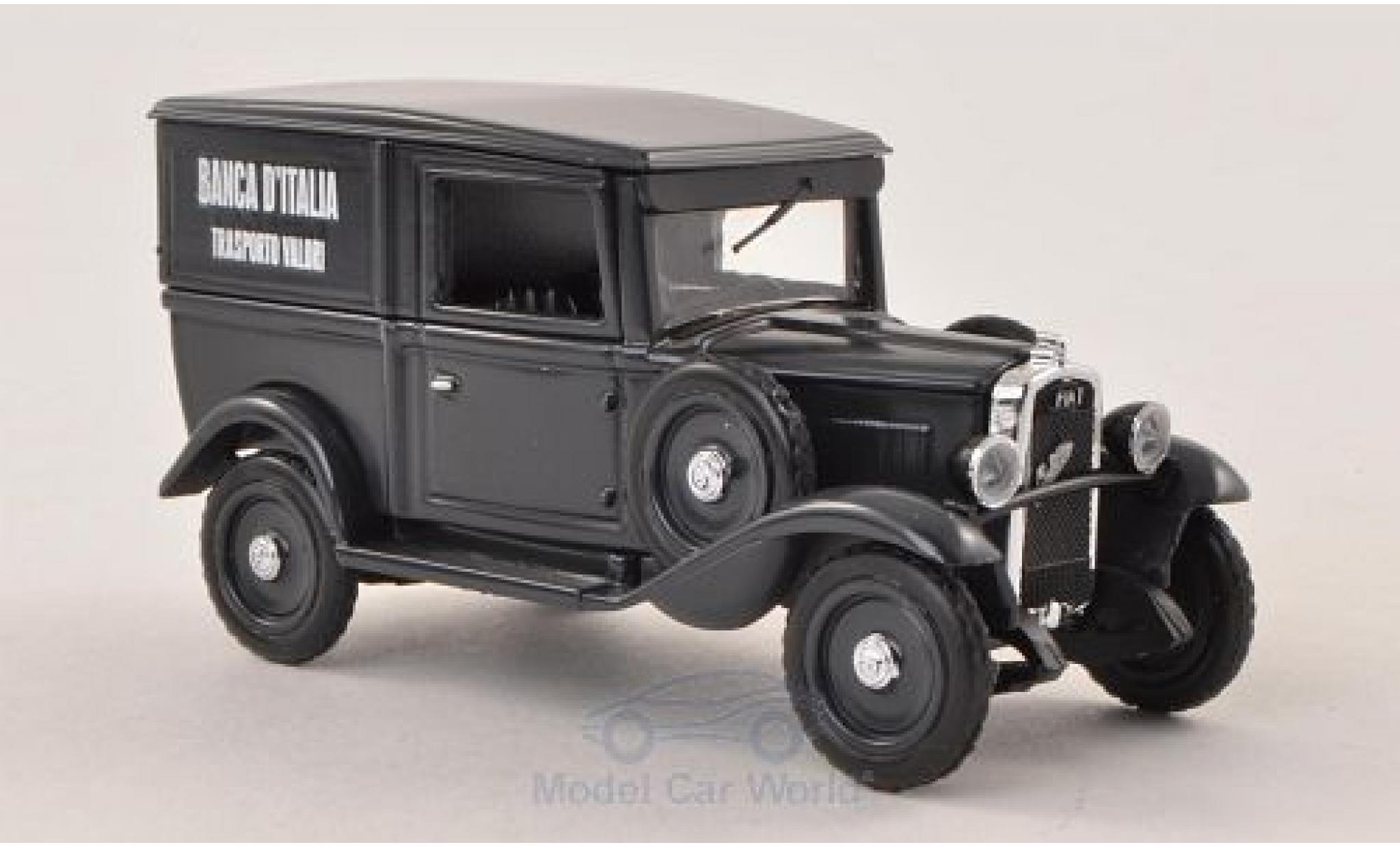 Fiat Balilla 1/43 Rio Furgonei Banca D.Italia - Trasporto Valori 1936 modelauto