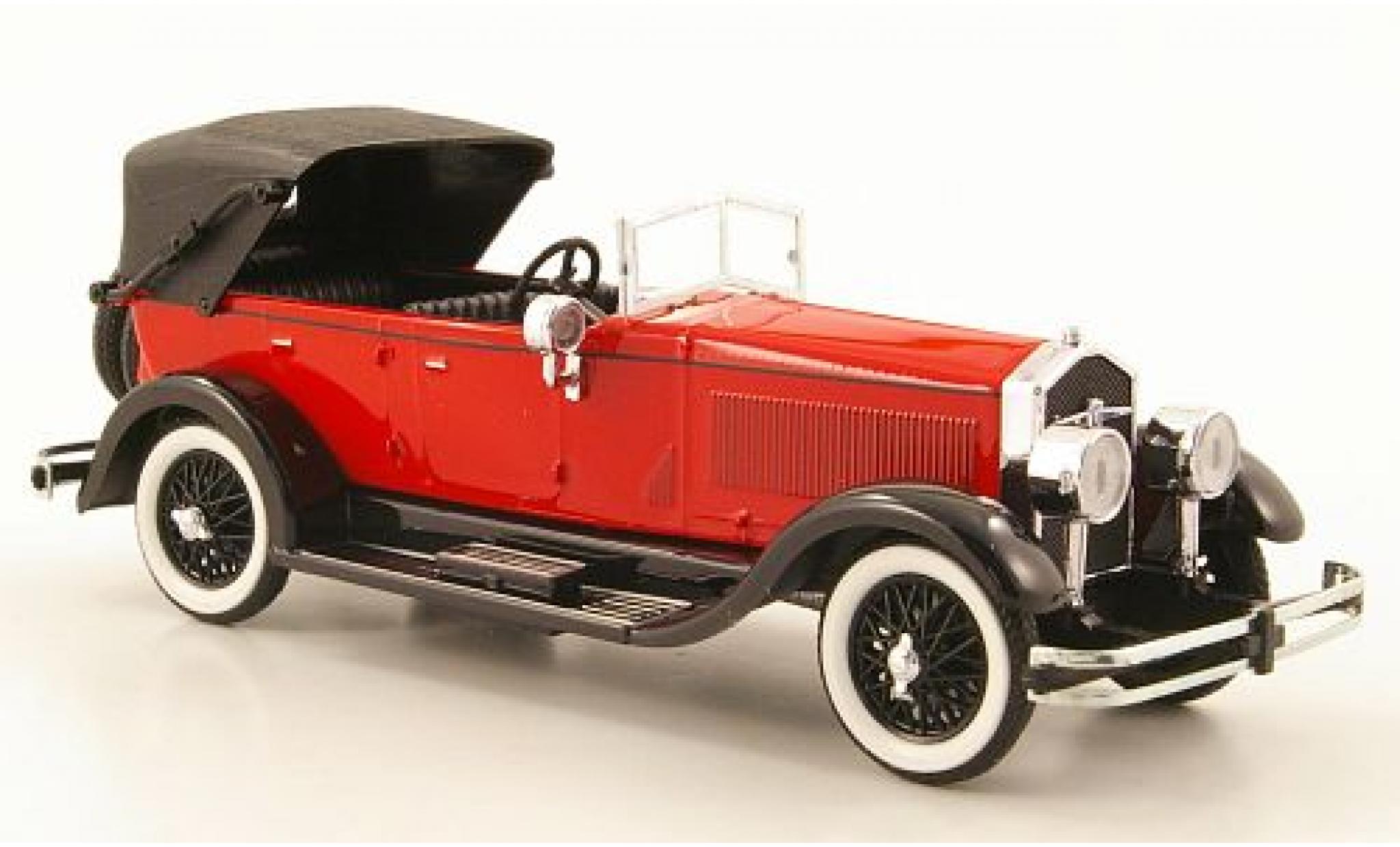 Isotta Fraschini 1/43 Rio 8A rood/zwart RHD 1924 modelauto