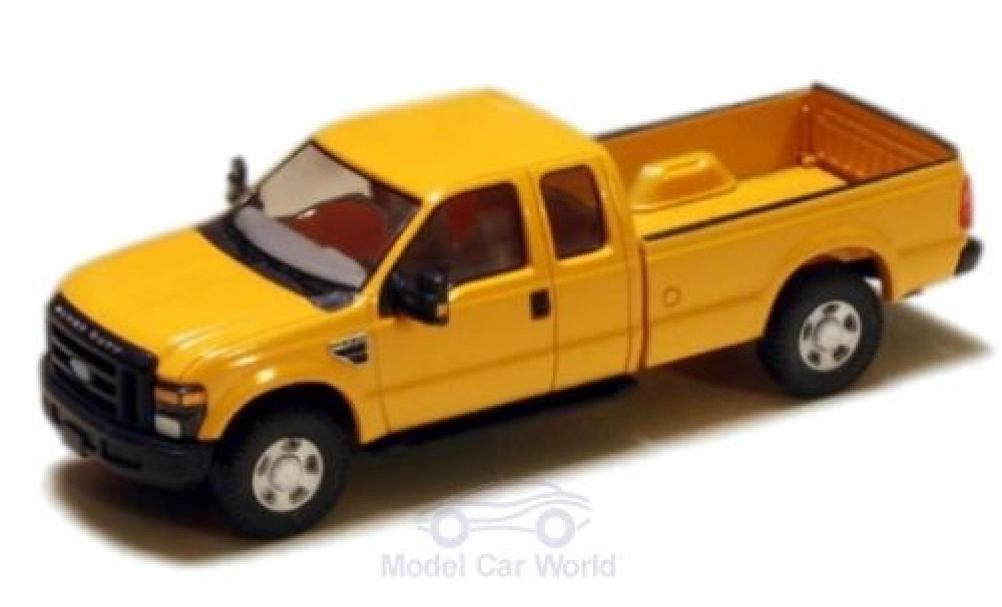 Ford F-250 1/87 River Point XLT Super Cab geel 2008 modelauto
