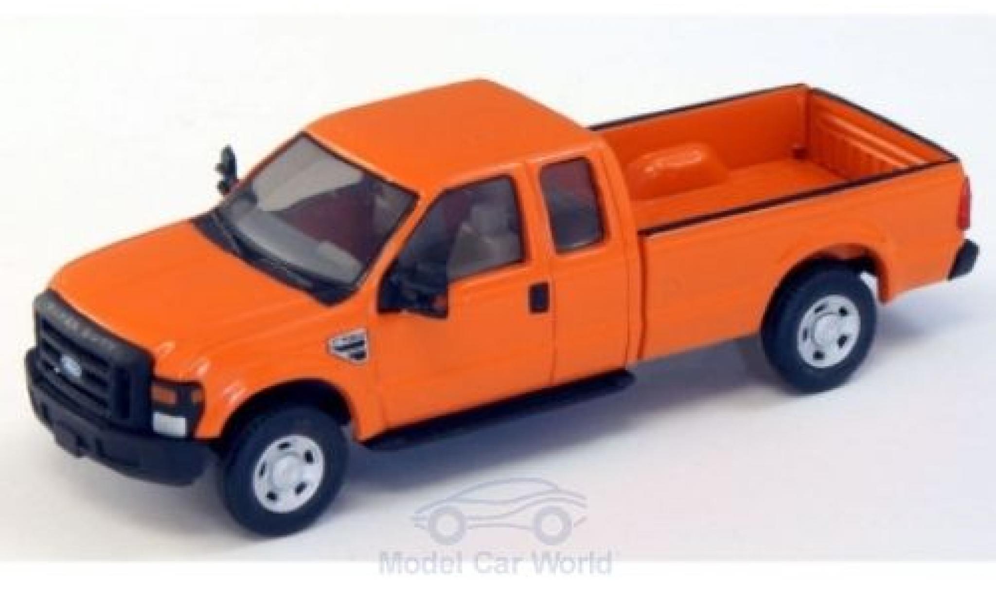 Ford F-250 1/87 River Point XLT Super Cab oranje 2008 modelauto