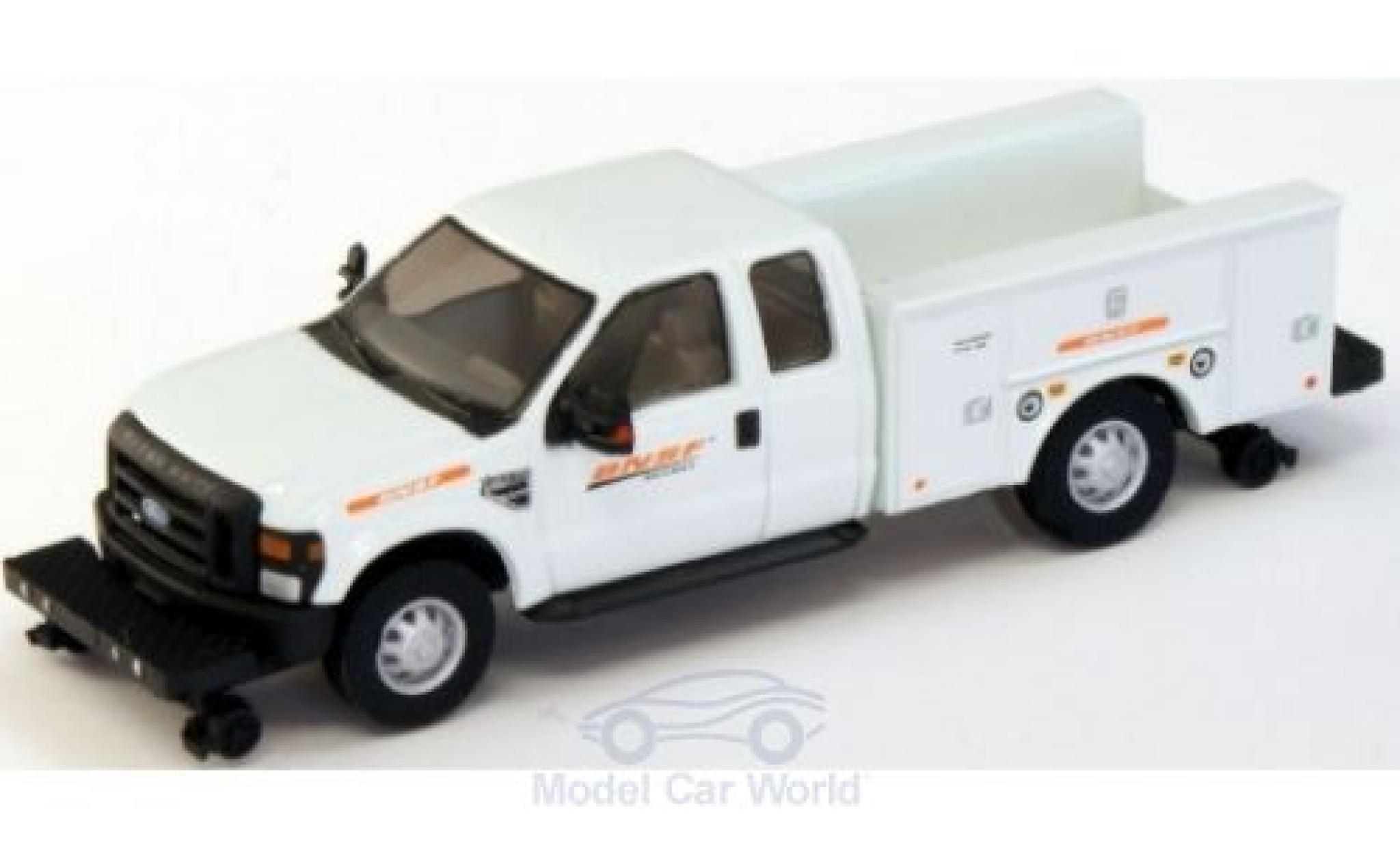 Ford F-350 1/87 River Point XLT Super Cab Utility Hi-Rail Truck BNSF 2008 modelauto