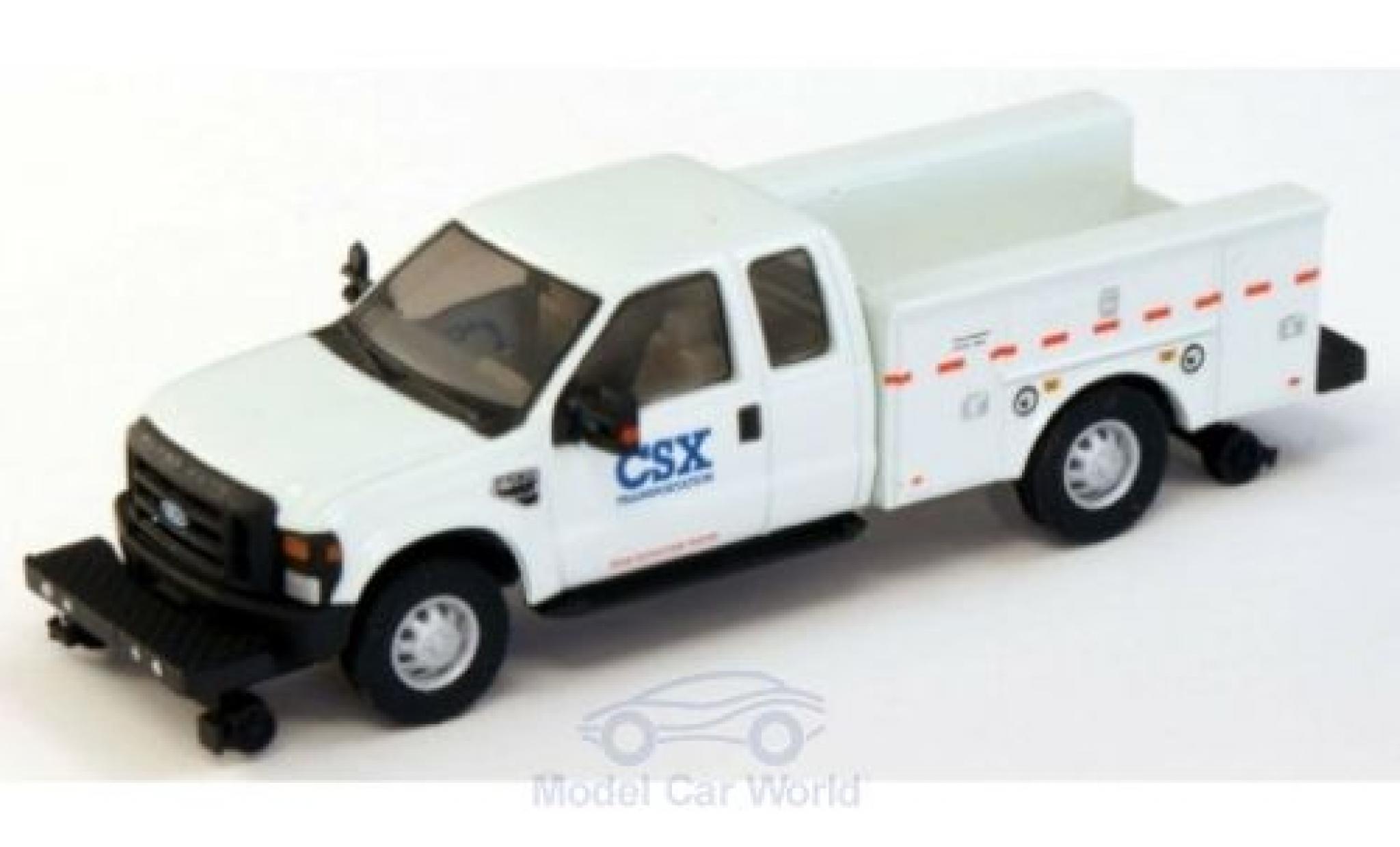 Ford F-350 1/87 River Point XLT Super Cab Utility Hi-Rail Truck CSX 2008 modelauto
