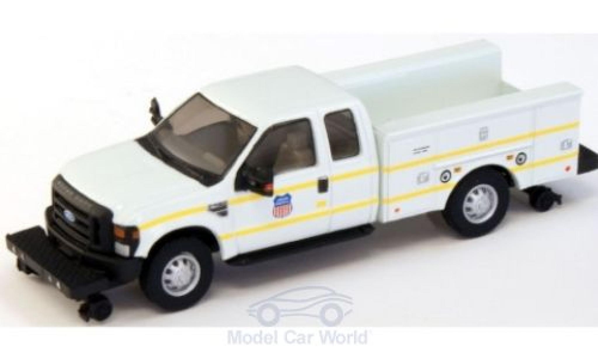 Ford F-350 1/87 River Point XLT Super Cab Utility Hi-Rail Truck Union Pacific 2008 modelauto