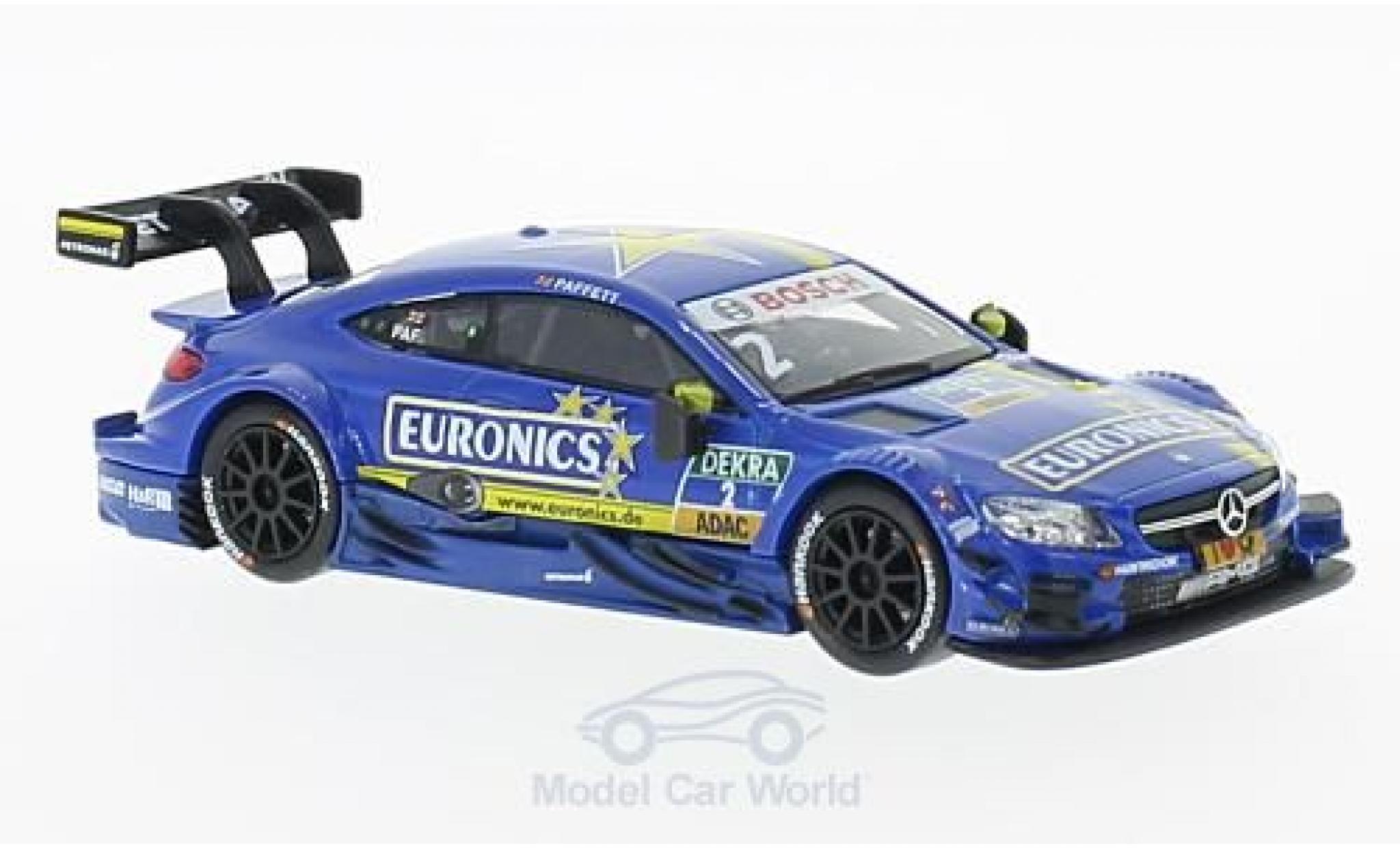 Mercedes Classe C DTM 1/43 RMZ Hobby AMG C 63 DTM No.2 DTM G.Paffett modelauto