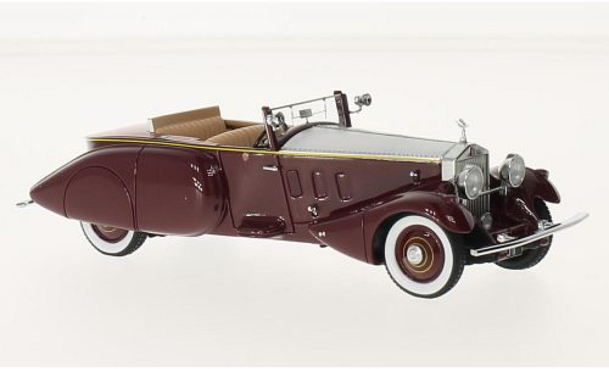 Rolls Royce Phantom 1/43 Matrix II rood 1:43 modelauto