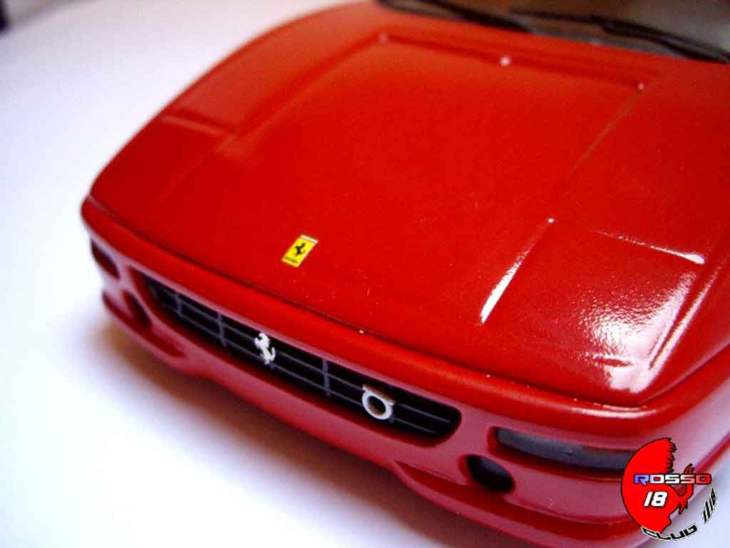 Ferrari F355 Berlinetta Sedan challenge rood 1/18 Hot Wheels