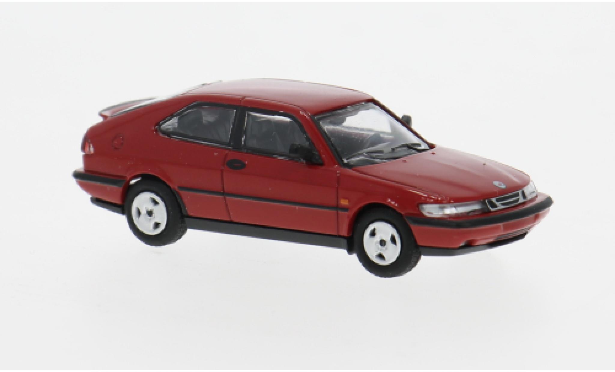 Saab 900 1/87 Minichamps Turbo 16S (Aero) Coupe rood 1987 1:87 modelauto