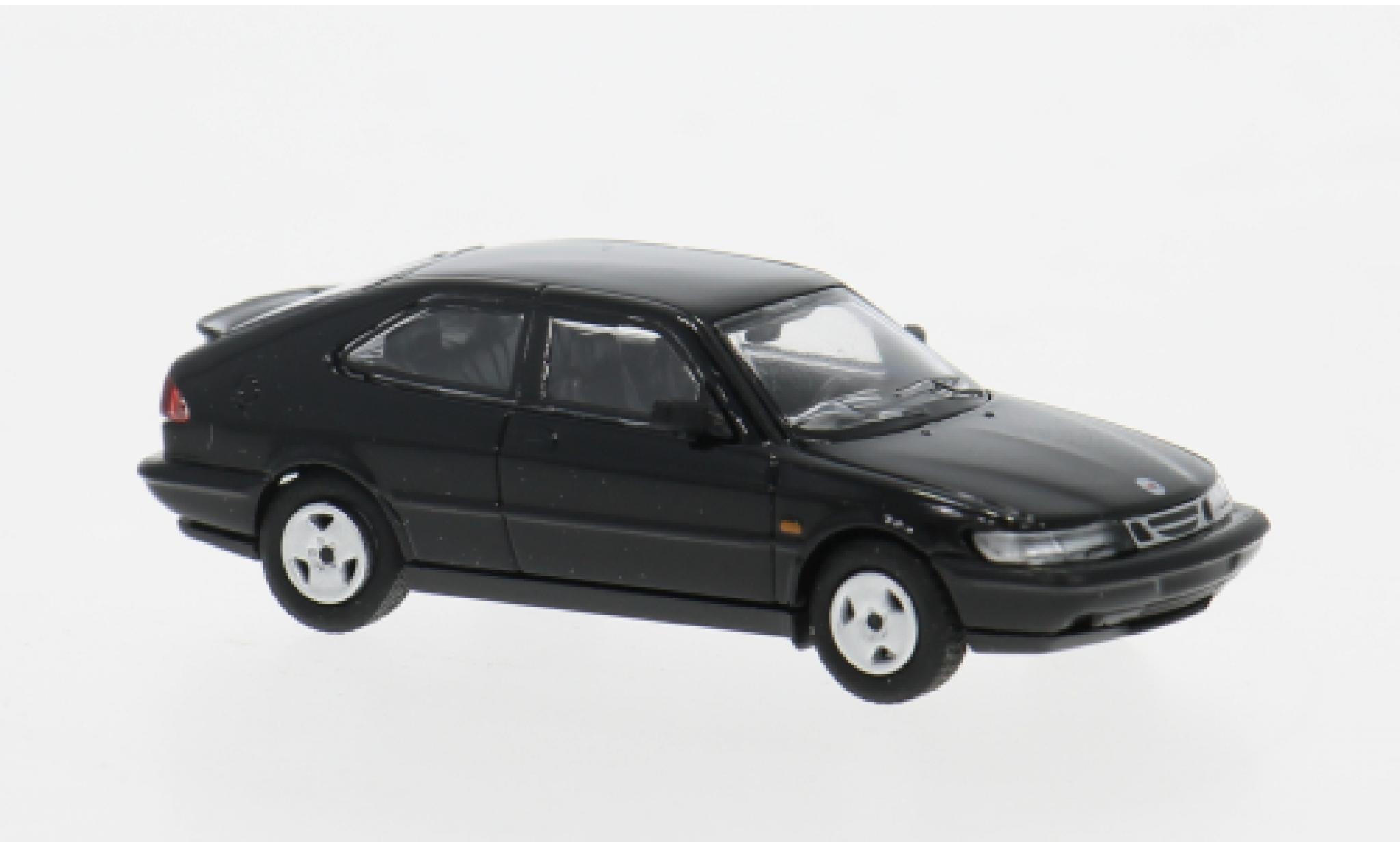 Saab 900 1/87 Minichamps Turbo 16S (Aero) Coupe zwart 1987 1:87 modelauto