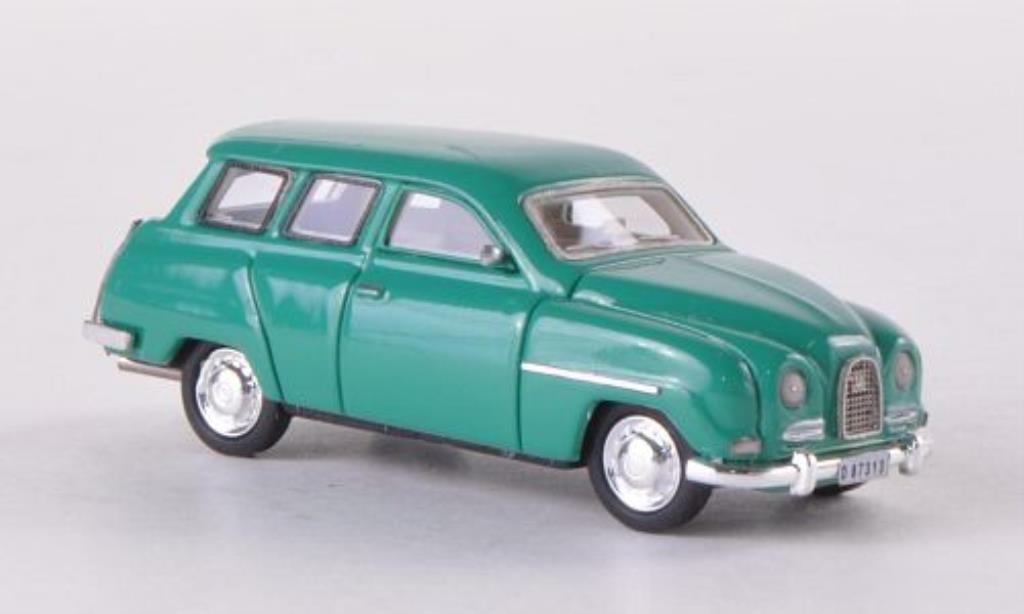 Saab 95 1/87 Neo grun 1961 modelauto