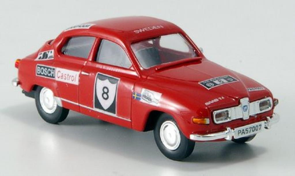 Saab 96 1/87 Brekina Sedan No.8 Schweden Stig Blomqvist modelauto