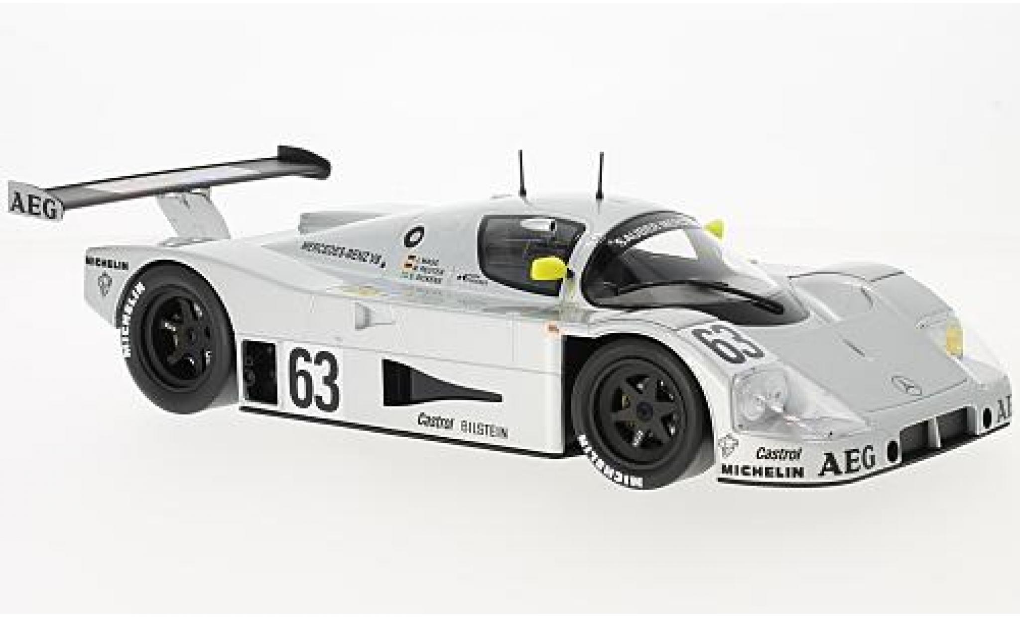Mercedes C9 1/18 Norev Sauber 24h Le Mans 1989 #63 J.Mass/M.Reuter 1:18 modelauto