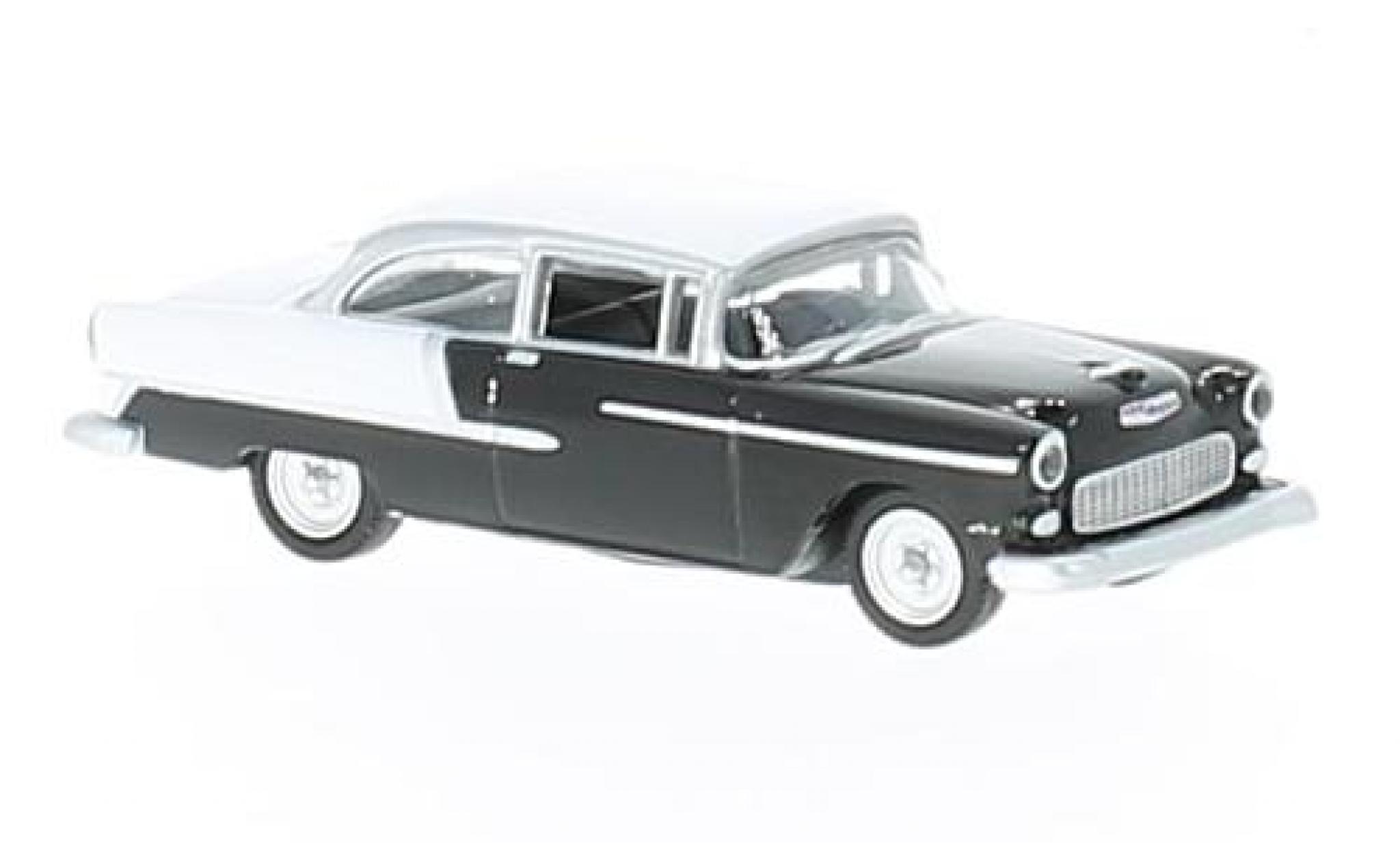 Chevrolet Bel Air 1/87 Schuco zwart/wit modelauto