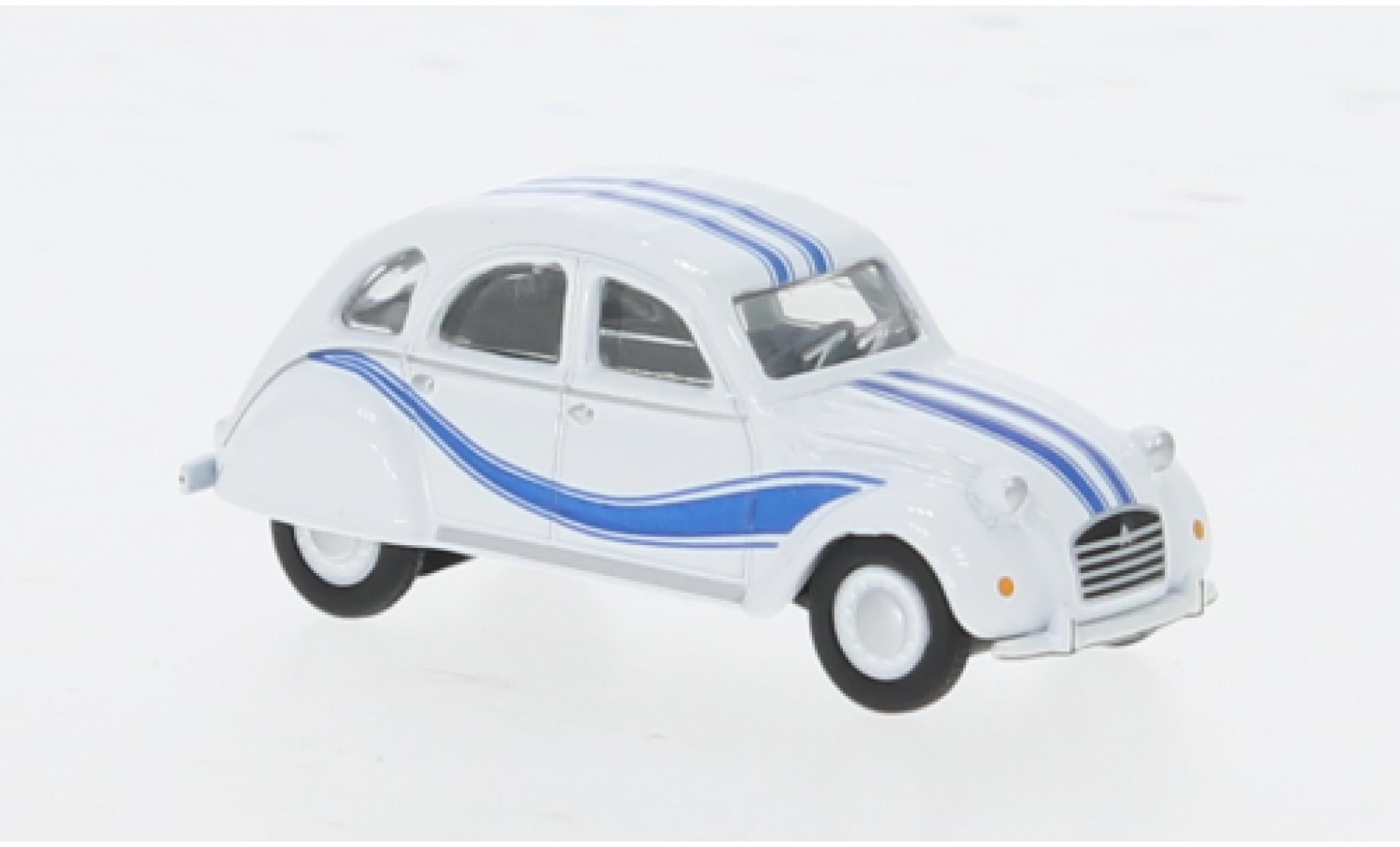 Citroen 2CV 1/87 Schuco wit 1:87 modelauto