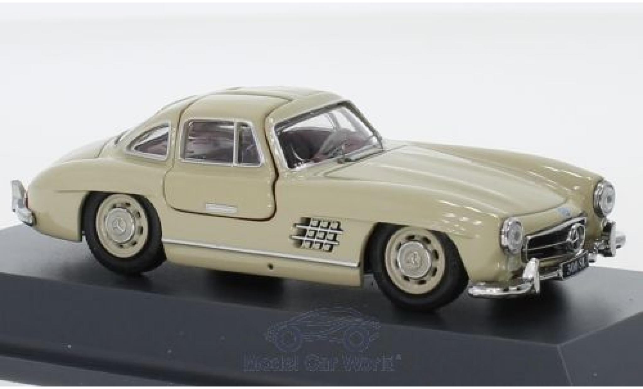 Mercedes 300 1/43 Schuco SL beige modelauto