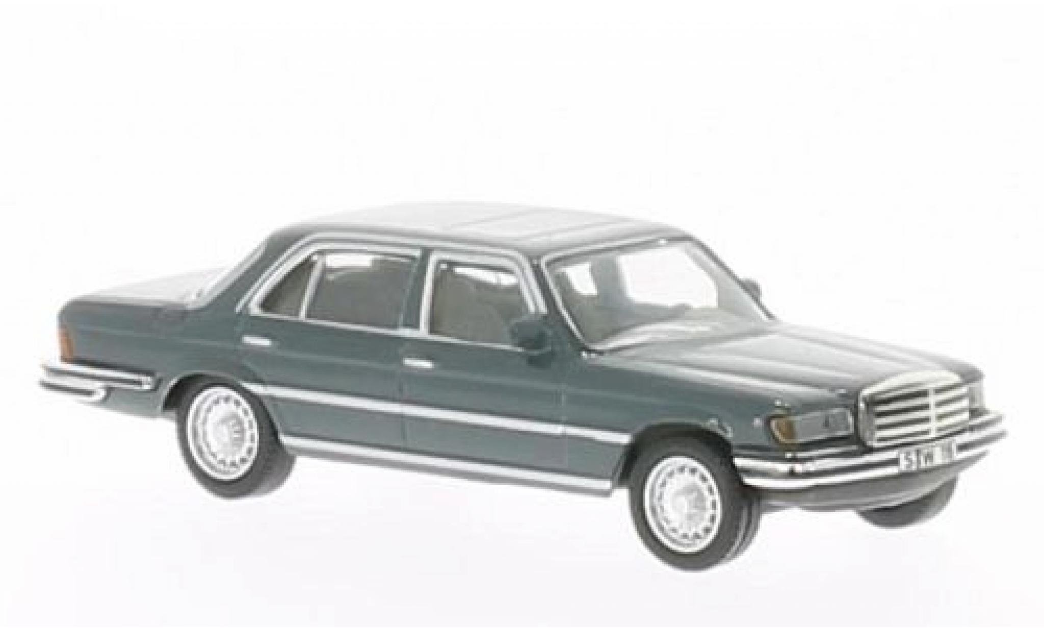 Mercedes Classe S 1/87 Schuco (W116) grijs modelauto