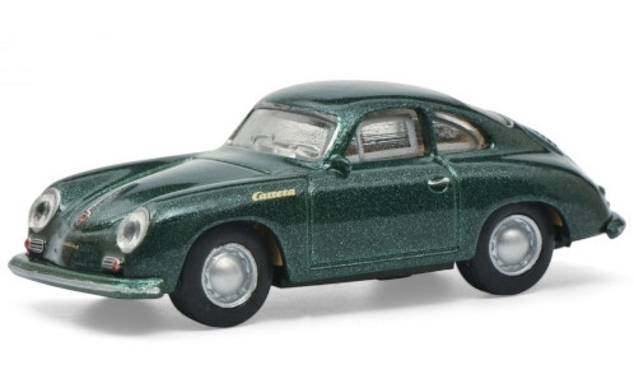 Porsche 356 1/87 Schuco A metallic groen modelauto