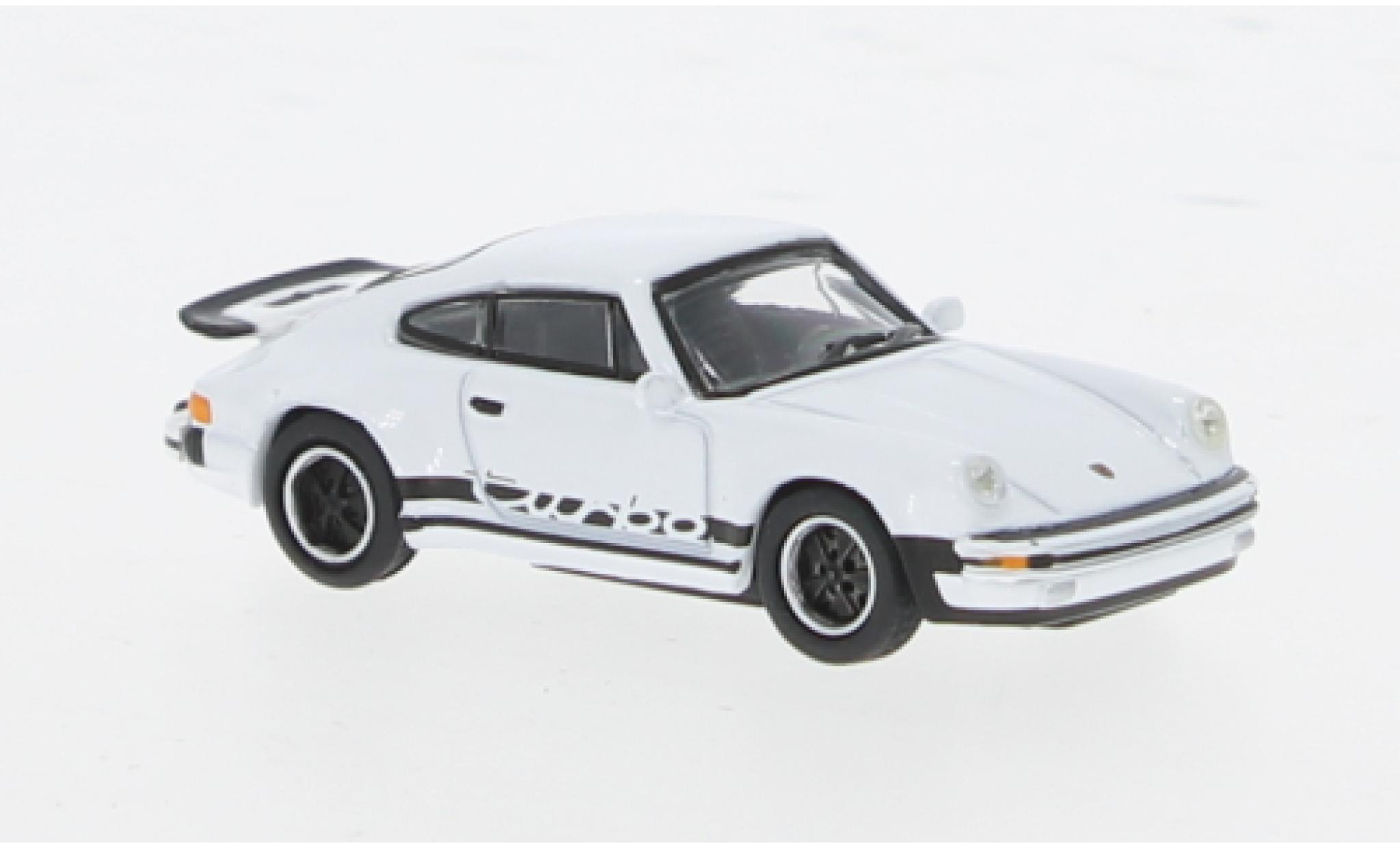 Porsche 930 Turbo 1/87 Schuco 911  wit 1:87 modelauto