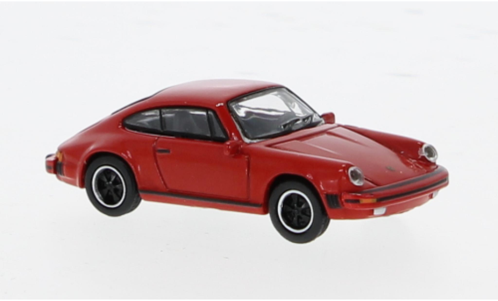 Porsche 911 1/87 Schuco Carrera 3.2 rood 1:87 modelauto