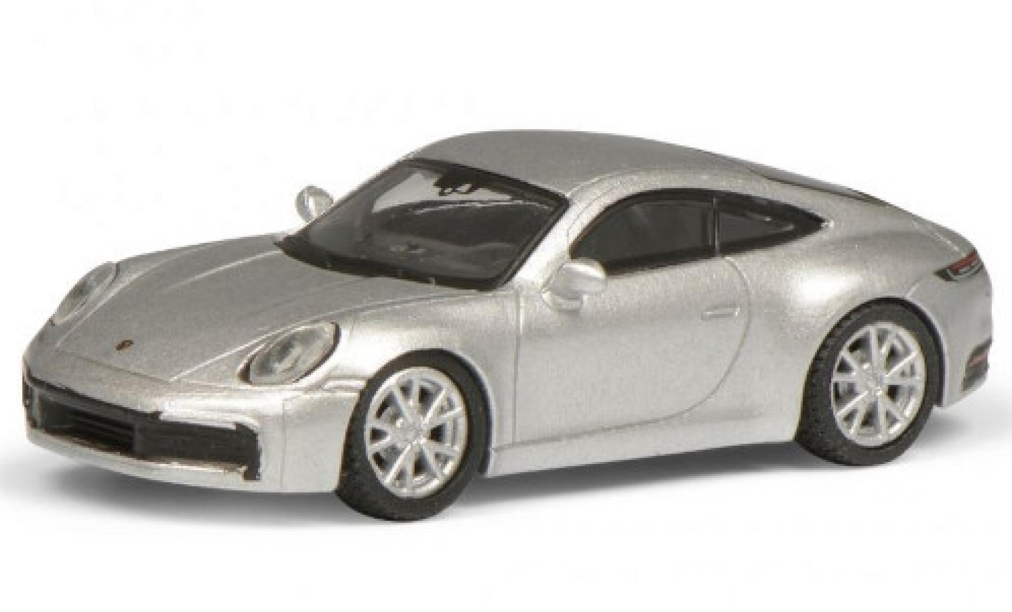 Porsche 992 S 1/87 Schuco 911 Carrera S () grijs modelauto