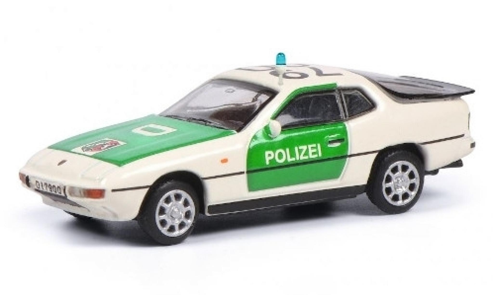 Porsche 924 1/87 Schuco Politie (D) modelauto