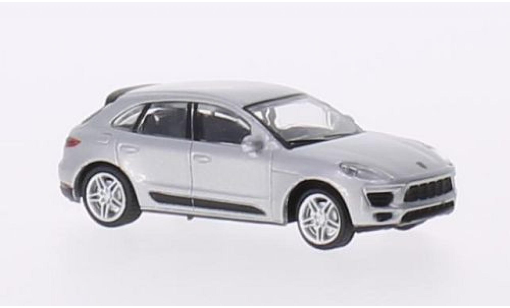 Porsche Macan S 1/87 Schuco S grijs modelauto