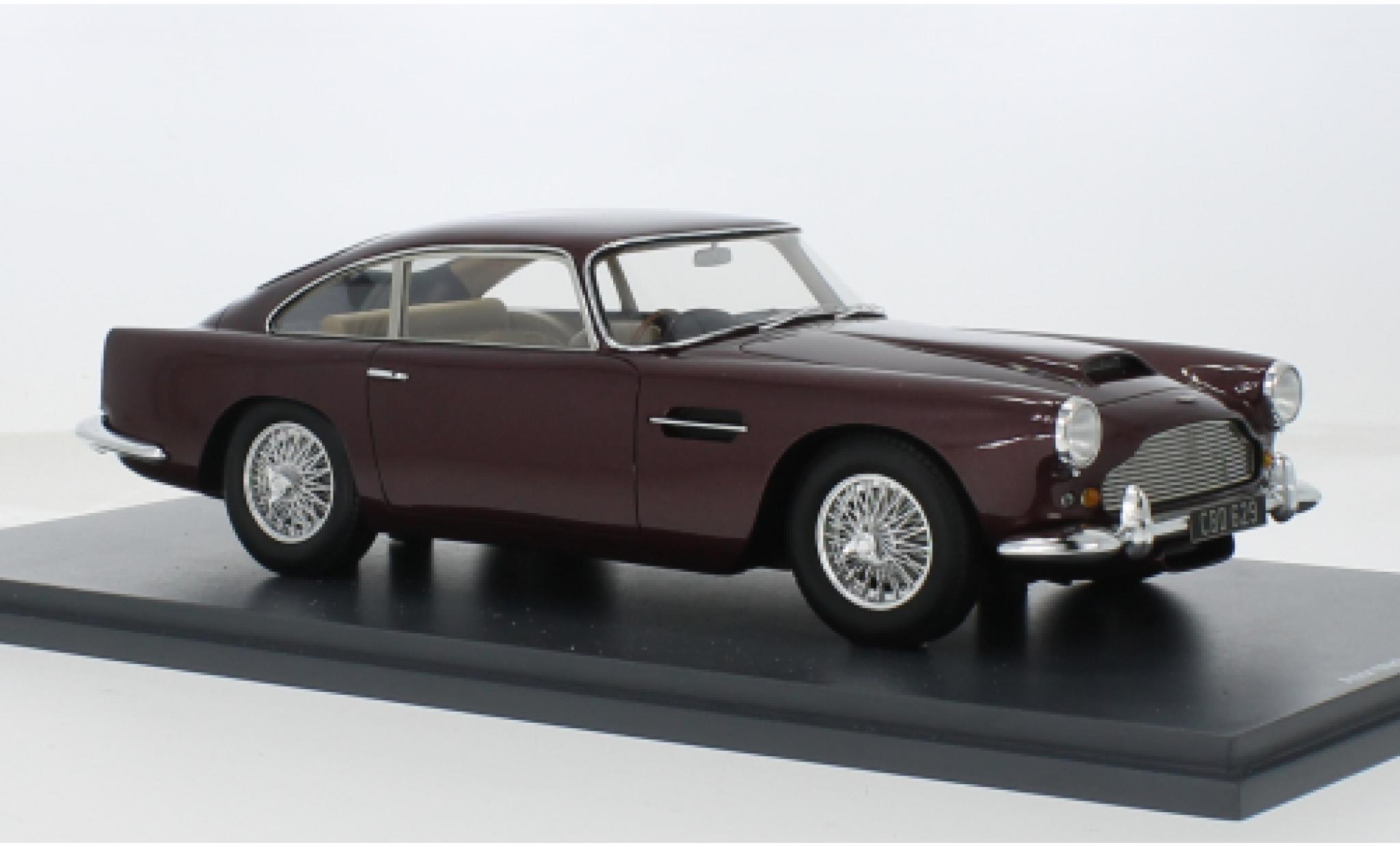 Aston Martin DB4 1/18 Schuco ProR Mk2 rood RHD 1960 1:18 modelauto