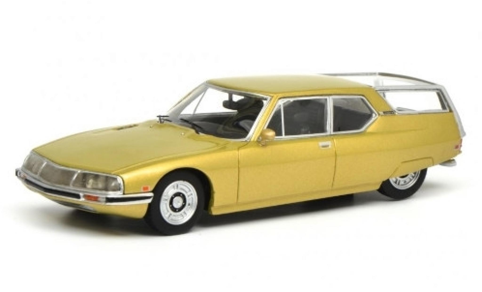 Citroen SM 1/18 Schuco Shooting Brake gold 1970 modelauto