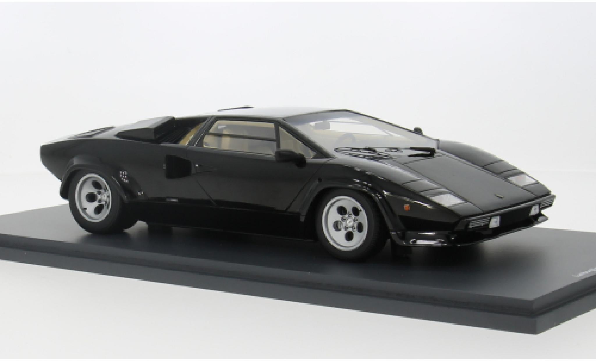 Lamborghini Countach 1/18 Schuco ProR LP 5000 S zwart 1:18 modelauto